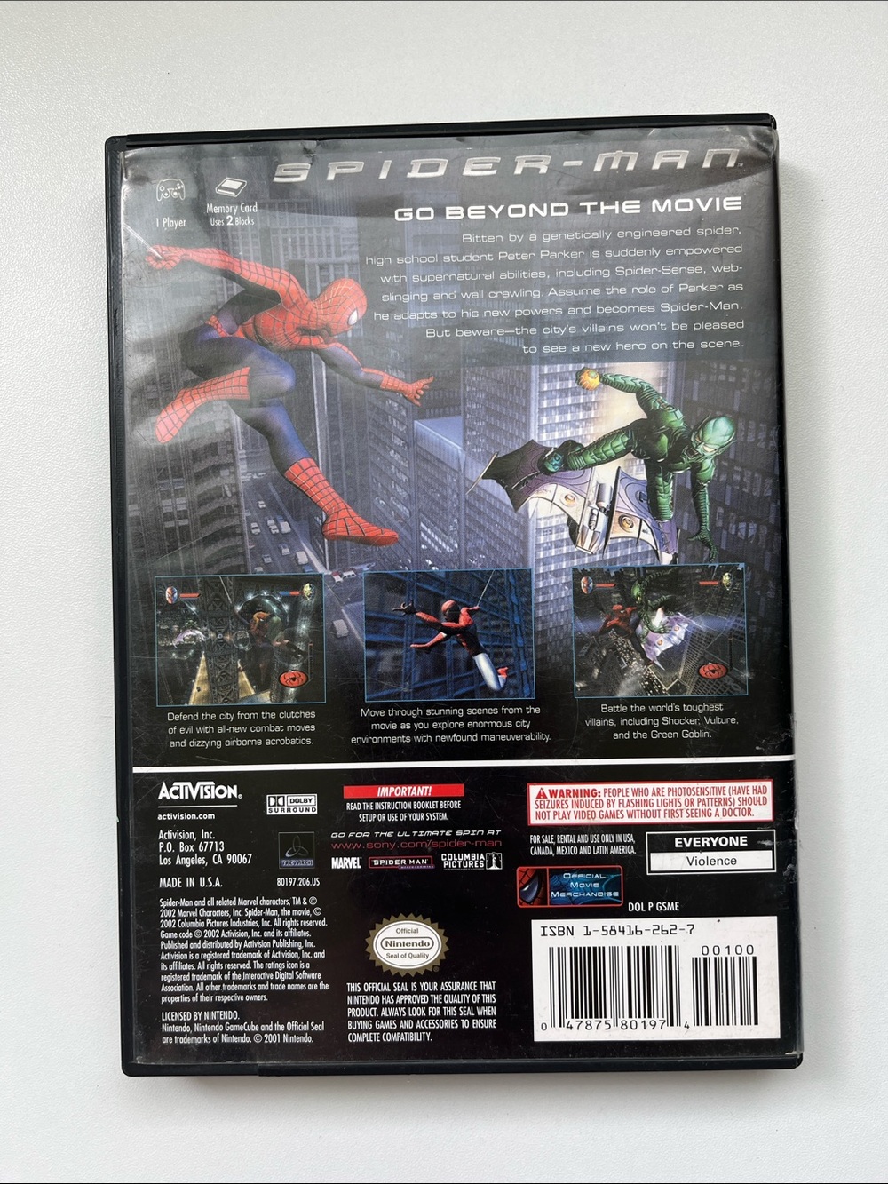 CIB✨ Gamecube Spiderman Game - Picture 3 of 5